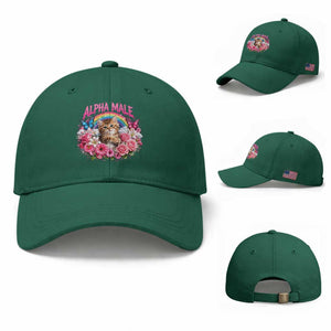 Alpha Male Baseball Cap Funny Cat Kitten Meme Rainbow Floral TS10 Baseball Cap Universal Fit Irish Green Print Your Wear