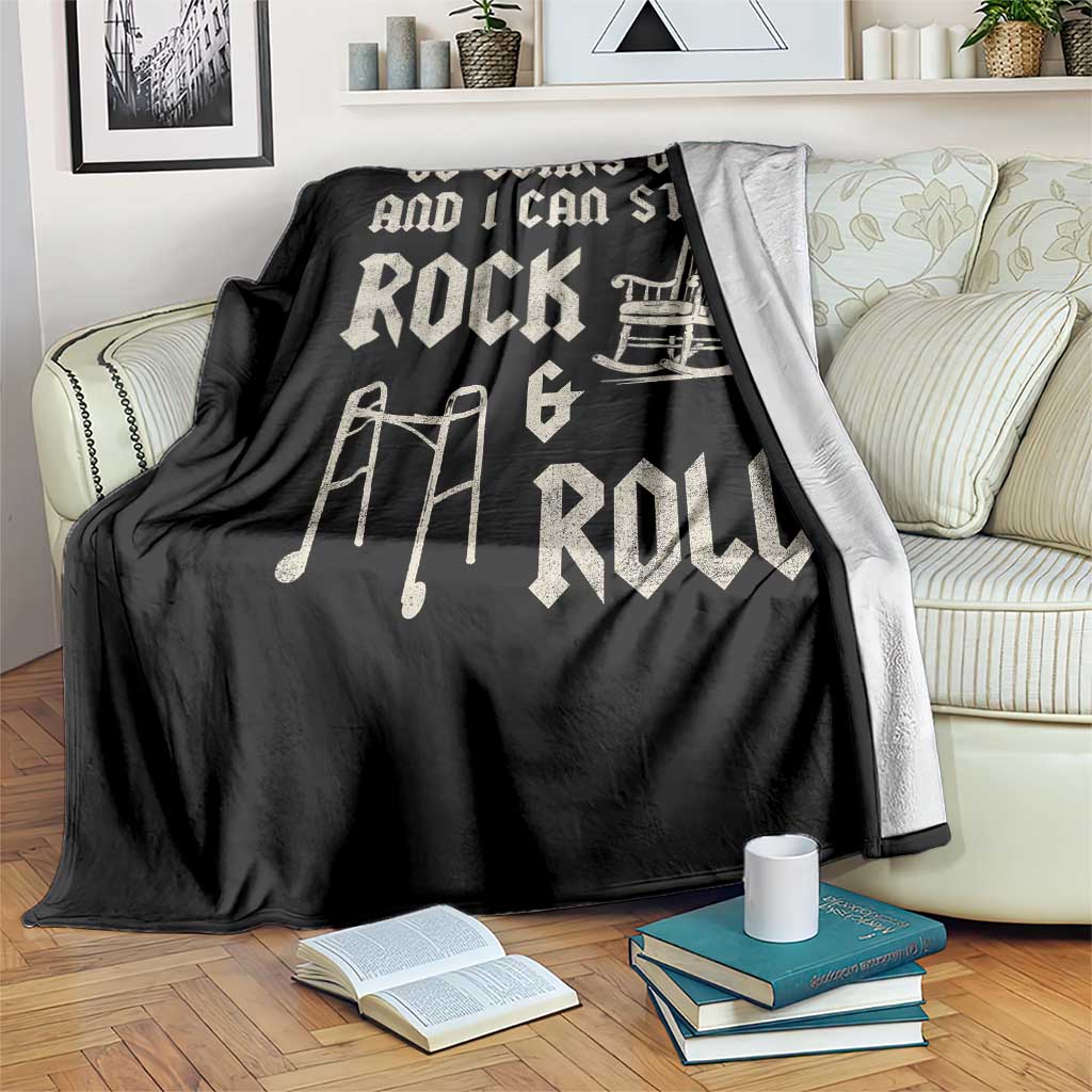 80th Birthday Gift For Men Throw Blanket Funny Man Saying Gag Gift 80 Years Old Birthday TS10 Print Your Wear