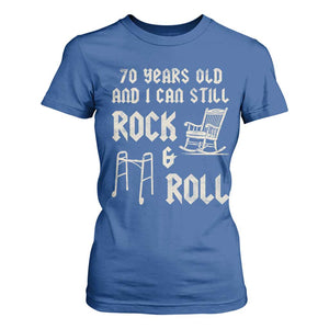 70th Birthday Gift For Men T Shirt For Women Funny Man Saying Gag Gift 70 Years Old Birthday TS10 Royal Blue Print Your Wear