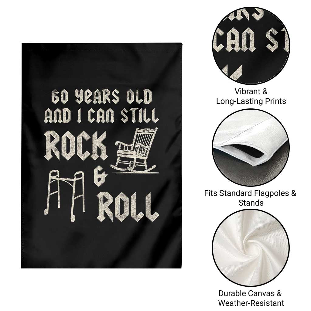 60th Birthday Gift For Men Garden Flag Funny Man Saying Gag Gift 60 Years Old Birthday TS10 Print Your Wear