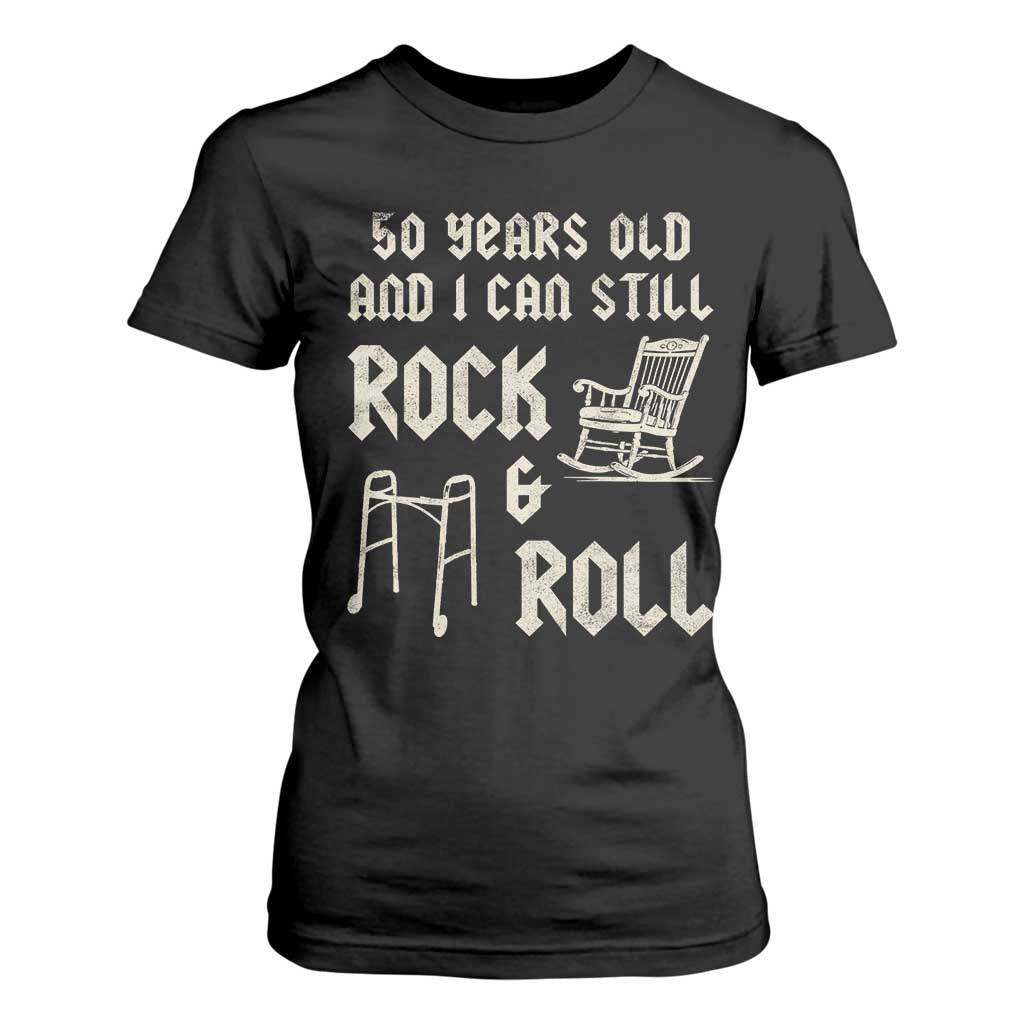 50th Birthday Gift For Men T Shirt For Women Funny Man Saying Gag Gift 50 Years Old Birthday TS10 Black Print Your Wear