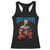 Funny George Washington Gym Racerback Tank Top Muscular Flex Workout 4th of July TS10 Black Print Your Wear