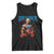 Funny George Washington Gym Tank Top Muscular Flex Workout 4th of July TS10 Black Print Your Wear