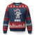 Funny Astronaut Dibs Moon Landing Ugly Christmas Sweater Patriotic Space USA Meme for 4th of July TS10 Navy Red Print Your Wear