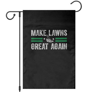 Funny Lawn Mower Dad Gardener Garden Flag Make Lawns Great Again Fathers Day TS10 Black Print Your Wear