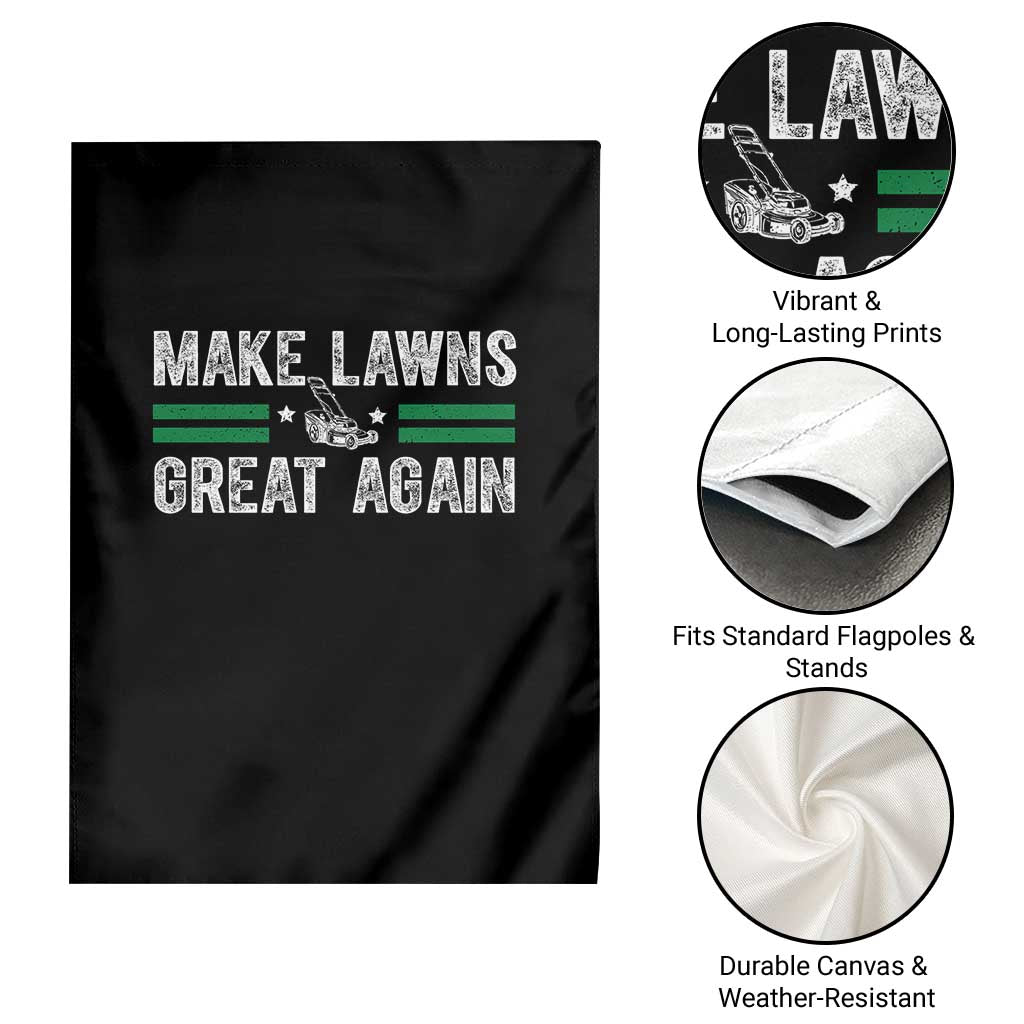 Funny Lawn Mower Dad Gardener Garden Flag Make Lawns Great Again Fathers Day TS10 Print Your Wear