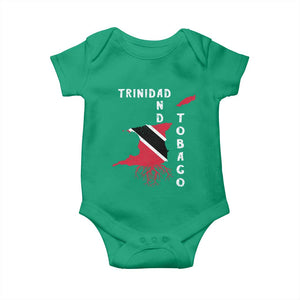 Trinidad and Tobago Flag Baby Onesie Trini Trinidadian Proud TS10 Irish Green Print Your Wear
