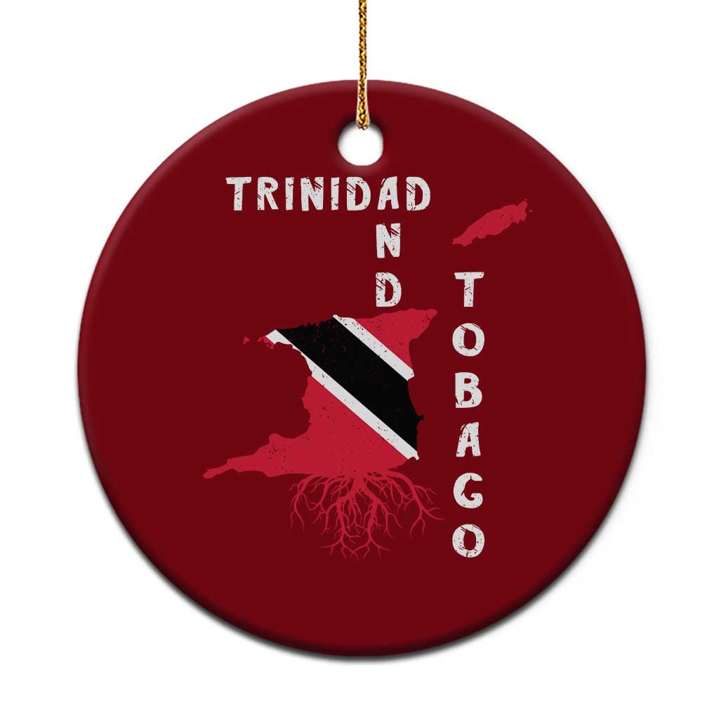 Trinidad and Tobago Flag Ceramic Ornament Trini Trinidadian Proud TS10 1pc Red Print Your Wear