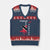 Trinidad and Tobago Flag V-Neck Knit Sweater Vest Trini Trinidadian Proud TS10 Navy Red Print Your Wear