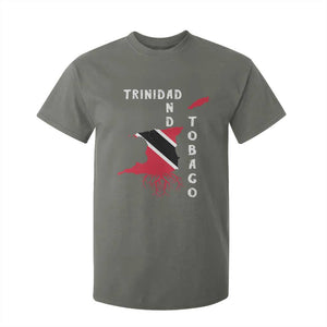 Trinidad and Tobago Flag T Shirt For Kid Trini Trinidadian Proud TS10 Military Green Print Your Wear