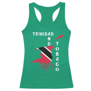 Trinidad and Tobago Flag Racerback Tank Top Trini Trinidadian Proud TS10 Irish Green Print Your Wear