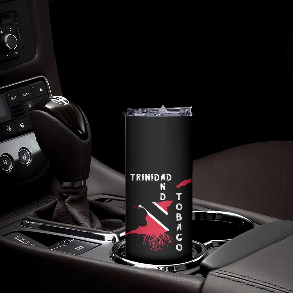 Trinidad and Tobago Flag Skinny Tumbler Trini Trinidadian Proud TS10 Print Your Wear