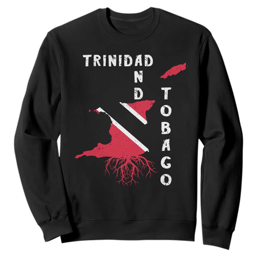 Trinidad and Tobago Flag Sweatshirt Trini Trinidadian Proud TS10 Black Print Your Wear