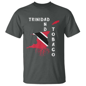 Trinidad and Tobago Flag T Shirt Trini Trinidadian Proud TS10 Dark Heather Print Your Wear