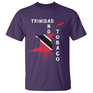 Trinidad and Tobago Flag T Shirt Trini Trinidadian Proud TS10 Purple Print Your Wear