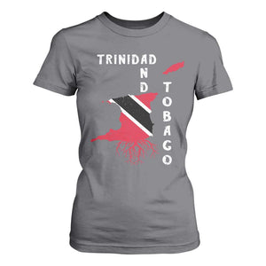Trinidad and Tobago Flag T Shirt For Women Trini Trinidadian Proud TS10 Charcoal Print Your Wear