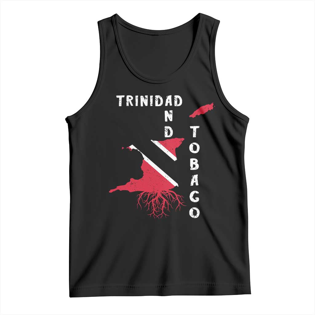 Trinidad and Tobago Flag Tank Top Trini Trinidadian Proud TS10 Black Print Your Wear