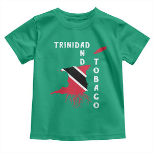 Trinidad and Tobago Flag Toddler T Shirt Trini Trinidadian Proud TS10 Irish Green Print Your Wear