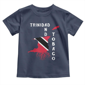 Trinidad and Tobago Flag Toddler T Shirt Trini Trinidadian Proud TS10 Navy Print Your Wear