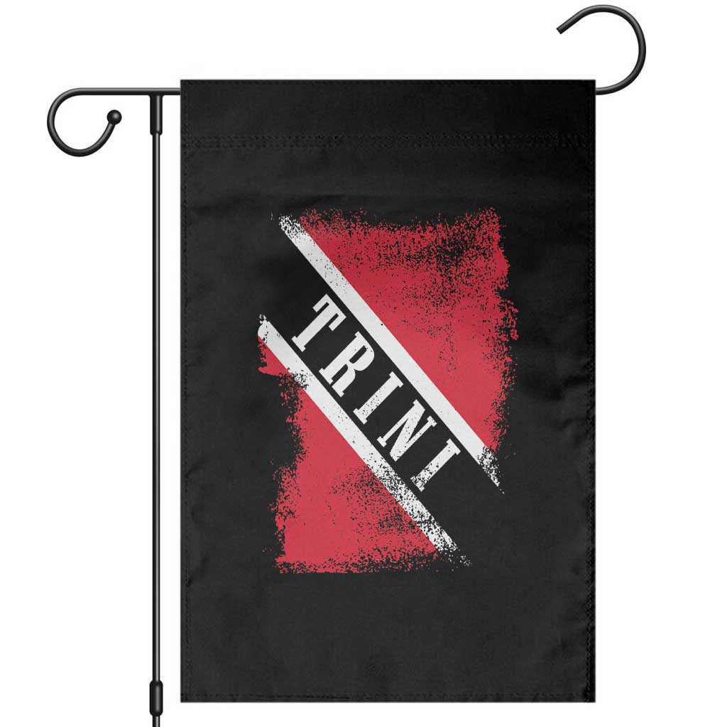 Trinidad and Tobago Flag Garden Flag Caribbean Souvenir TS10 Black Print Your Wear