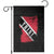 Trinidad and Tobago Flag Garden Flag Caribbean Souvenir TS10 Black Print Your Wear