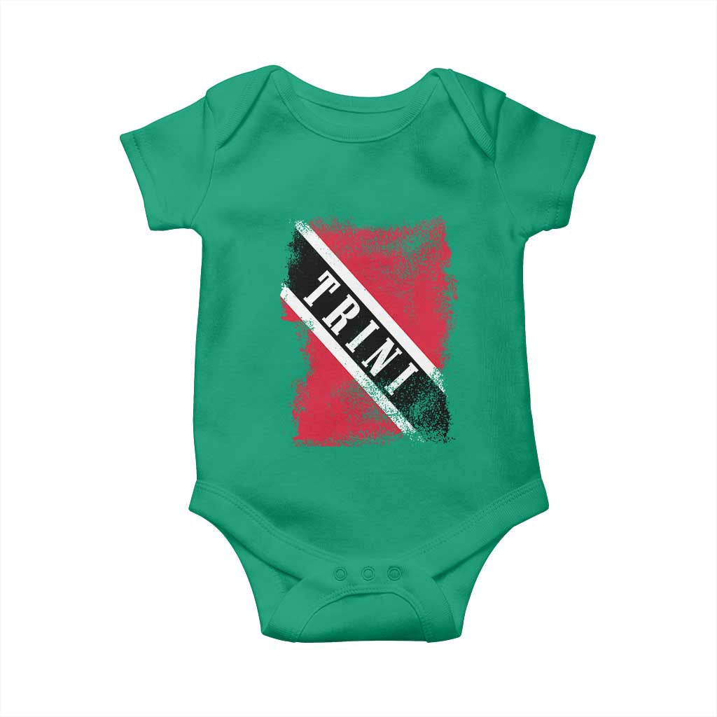 Trinidad and Tobago Flag Baby Onesie Caribbean Souvenir TS10 Irish Green Print Your Wear