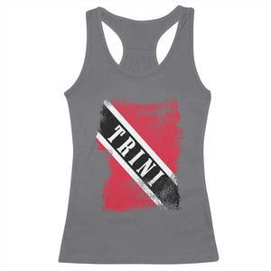 Trinidad and Tobago Flag Racerback Tank Top Caribbean Souvenir TS10 Charcoal Print Your Wear