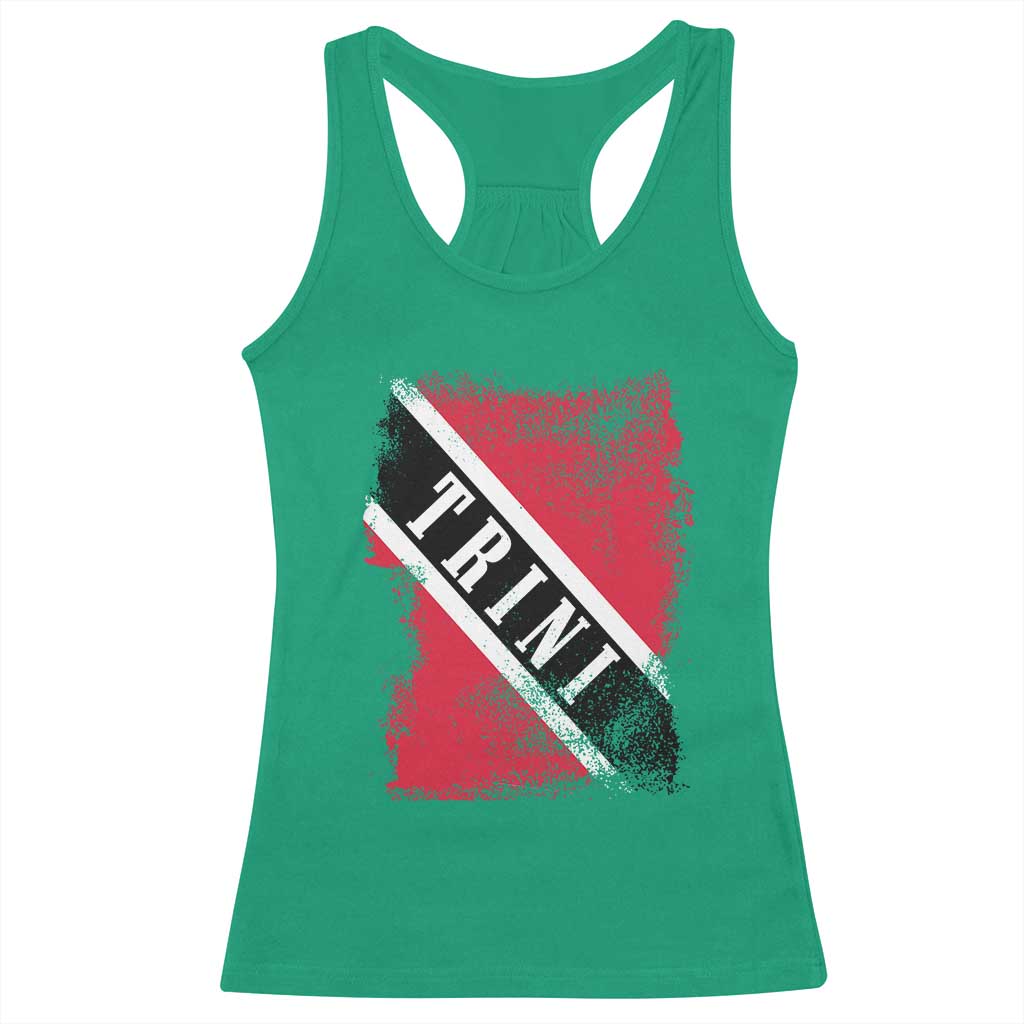 Trinidad and Tobago Flag Racerback Tank Top Caribbean Souvenir TS10 Irish Green Print Your Wear