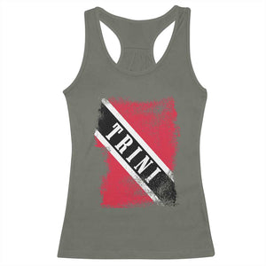 Trinidad and Tobago Flag Racerback Tank Top Caribbean Souvenir TS10 Military Green Print Your Wear