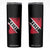 Trinidad and Tobago Flag Skinny Tumbler Caribbean Souvenir TS10 Black Print Your Wear