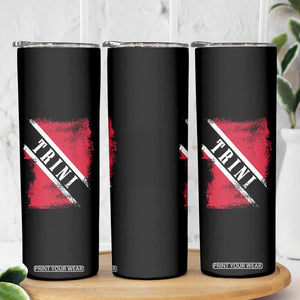 Trinidad and Tobago Flag Skinny Tumbler Caribbean Souvenir TS10 Print Your Wear