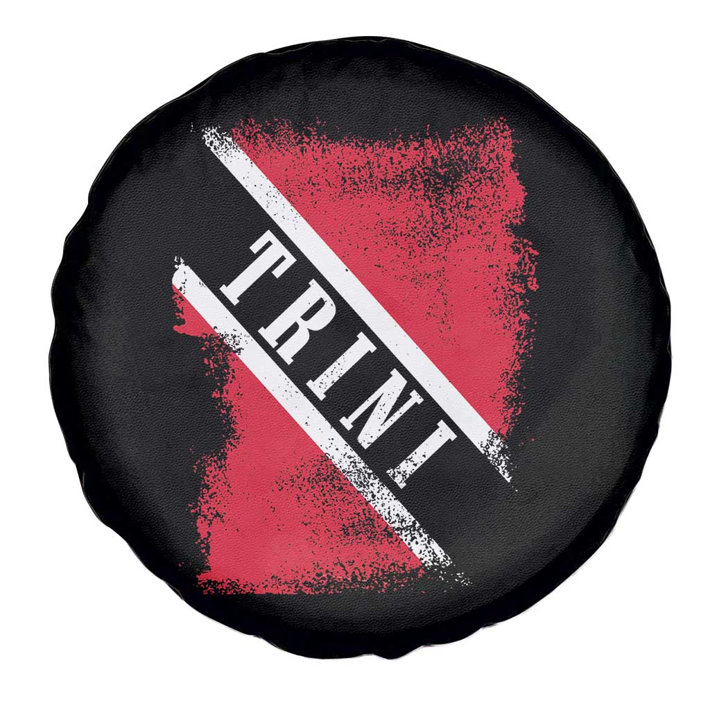 Trinidad and Tobago Flag Spare Tire Cover Caribbean Souvenir TS10 Print Your Wear