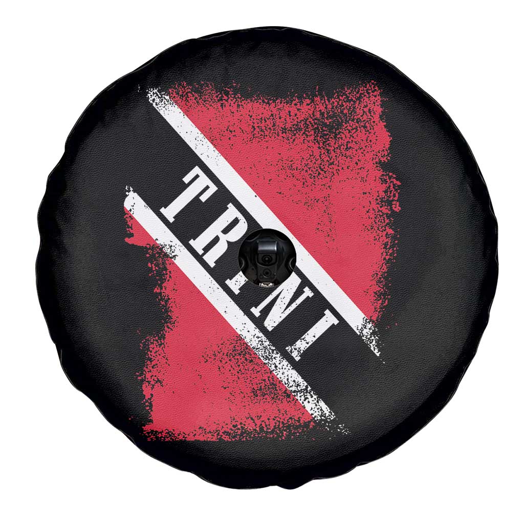 Trinidad and Tobago Flag Spare Tire Cover Caribbean Souvenir TS10 Print Your Wear