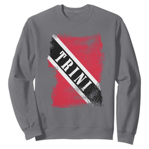 Trinidad and Tobago Flag Sweatshirt Caribbean Souvenir TS10 Charcoal Print Your Wear