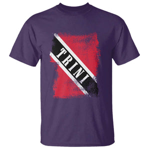 Trinidad and Tobago Flag T Shirt Caribbean Souvenir TS10 Purple Print Your Wear