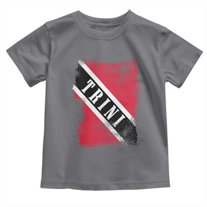 Trinidad and Tobago Flag Toddler T Shirt Caribbean Souvenir TS10 Charcoal Print Your Wear