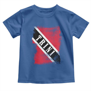 Trinidad and Tobago Flag Toddler T Shirt Caribbean Souvenir TS10 Royal Blue Print Your Wear