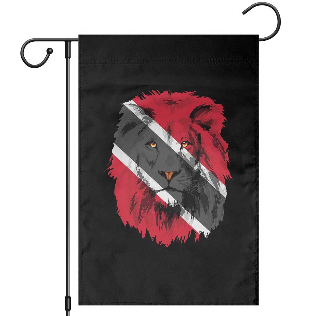 Trinidad and Tobago Flag Lion Garden Flag Caribbean Souvenir TS10 Black Print Your Wear