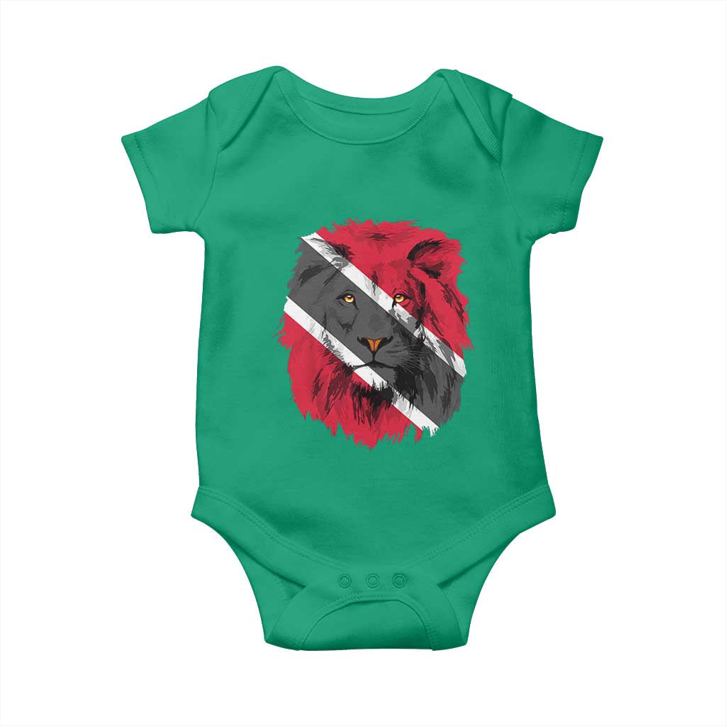 Trinidad and Tobago Flag Lion Baby Onesie Caribbean Souvenir TS10 Irish Green Print Your Wear