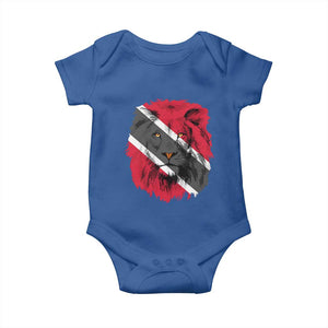 Trinidad and Tobago Flag Lion Baby Onesie Caribbean Souvenir TS10 Royal Blue Print Your Wear