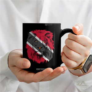 Trinidad and Tobago Flag Lion Coffee Mug Caribbean Souvenir TS10 Print Your Wear