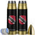 Trinidad and Tobago Flag Lion Bullet Tumbler Caribbean Souvenir TS10 Black Print Your Wear