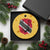 Trinidad and Tobago Flag Lion Ceramic Ornament Caribbean Souvenir TS10 1pc Yellow Cheese Print Your Wear