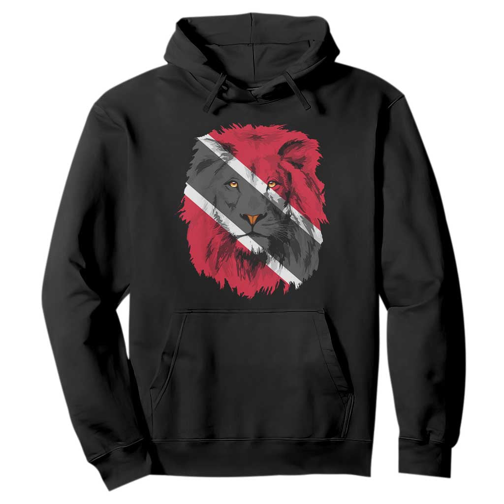 Trinidad and Tobago Flag Lion Hoodie Caribbean Souvenir TS10 Black Print Your Wear