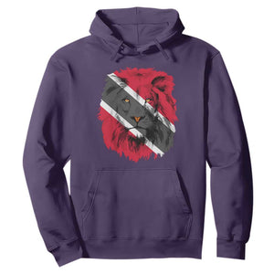 Trinidad and Tobago Flag Lion Hoodie Caribbean Souvenir TS10 Purple Print Your Wear