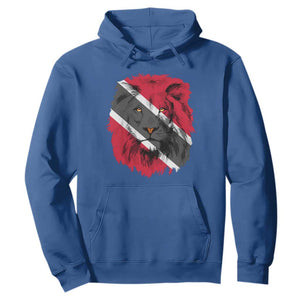 Trinidad and Tobago Flag Lion Hoodie Caribbean Souvenir TS10 Royal Blue Print Your Wear