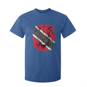 Trinidad and Tobago Flag Lion T Shirt For Kid Caribbean Souvenir TS10 Royal Blue Print Your Wear