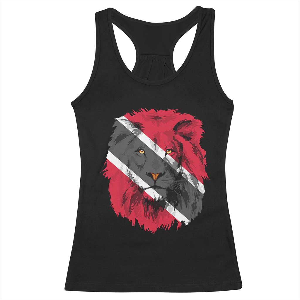 Trinidad and Tobago Flag Lion Racerback Tank Top Caribbean Souvenir TS10 Black Print Your Wear
