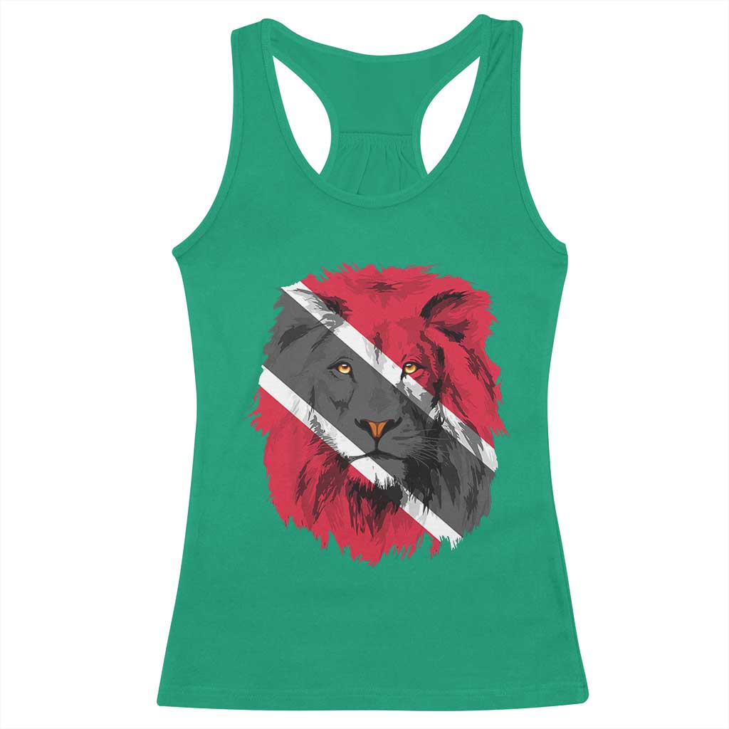 Trinidad and Tobago Flag Lion Racerback Tank Top Caribbean Souvenir TS10 Irish Green Print Your Wear