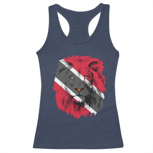 Trinidad and Tobago Flag Lion Racerback Tank Top Caribbean Souvenir TS10 Navy Print Your Wear